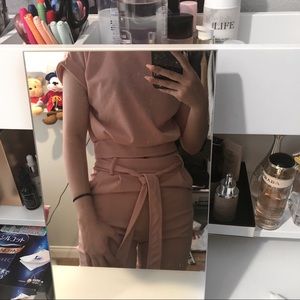 blouse / muted pink / from Yesstyle